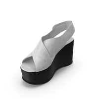 Women's Shoes Black White PNG & PSD Images