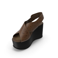 Women's Shoes Black Brown PNG & PSD Images