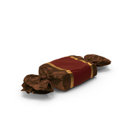 Wrapped Red Toffee Candy PNG & PSD Images