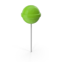 Chupa Chups Lollipop Green PNG & PSD Images