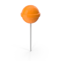 Chupa Chups Lollipop Orange PNG & PSD Images