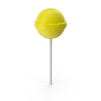 Yellow Lollipop PNG & PSD Images