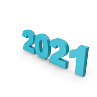 2021 Blue PNG & PSD Images