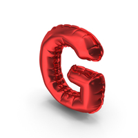 Balloons Alphabet Letter G PNG & PSD Images