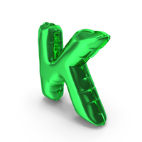 Balloons Alphabet Letter K PNG & PSD Images