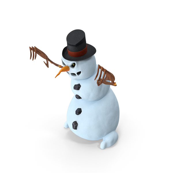 Snowman Angry PNG & PSD Images