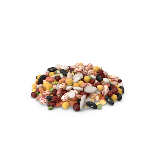 Pile of Mixed Legume Beans PNG & PSD Images