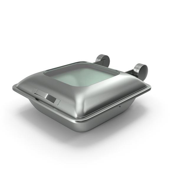 Square Induction Chafer with Glass Top PNG & PSD Images