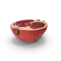 Pomegranate Half Cut PNG & PSD Images