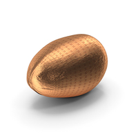 Wrapped Small Chocolate Easter Egg Orange PNG & PSD Images