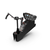 Helicopter Cockpit Flight Instrument Panel PNG & PSD Images