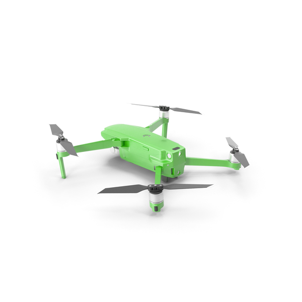 Quadcopter Aerial Drone with Gimbal Mounted Camera PNG & PSD Images
