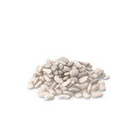 White Pea Bean Pile PNG & PSD Images