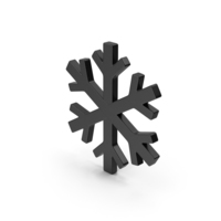 Black Symbol Snowflake PNG & PSD Images