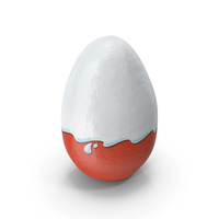Wrapped Chocolate Egg with Surprise PNG & PSD Images