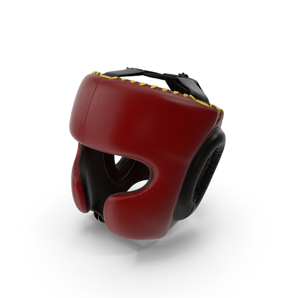 Boxing Training Helmet Red Generic PNG & PSD Images