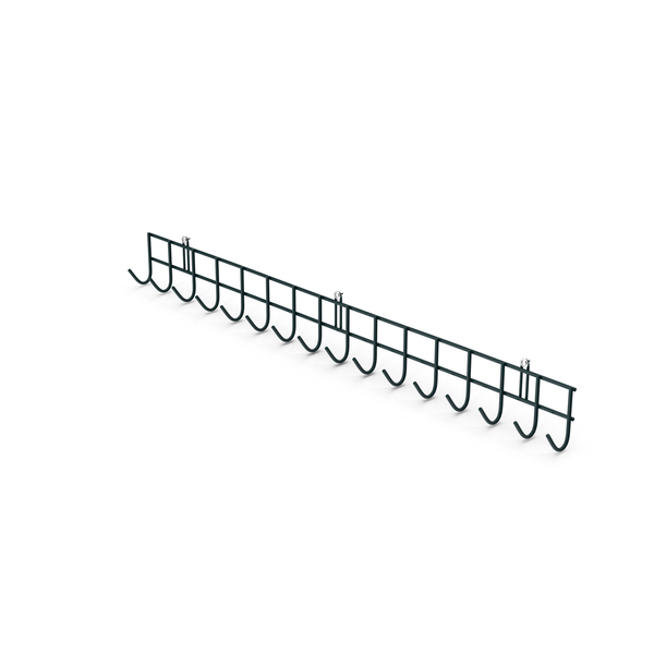 Wall Mounted Garage Storage Hooks PNG & PSD Images