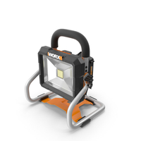 Worx 20V Portable LED Work Light PNG & PSD Images