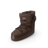 Big Boots Brown PNG & PSD Images
