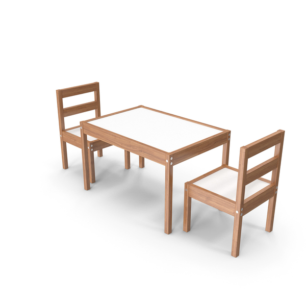 Children's Activity Table PNG & PSD Images