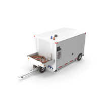 Aircraft Air Start Unit Trailer Mounted PNG & PSD Images