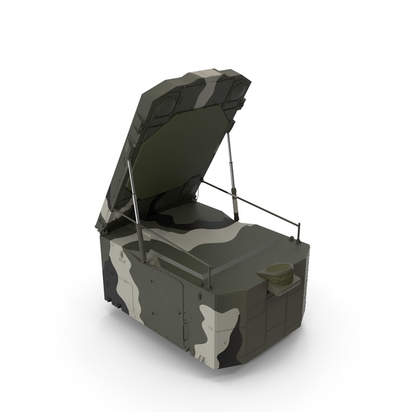 S300 Camouflage Radar Flap Lid B PNG & PSD Images