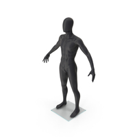 Male Mannequin Dark Grey PNG & PSD Images
