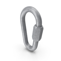Stainless Steel Pear Quick Link PNG & PSD Images