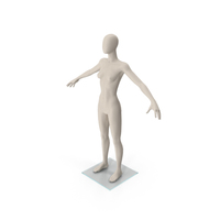 Female Mannequin T-Pose PNG & PSD Images