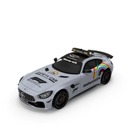 Mercedes AMG GTR FIA F1 Safety Car 2020 PNG & PSD Images