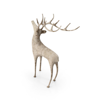 Deer Statuette PNG & PSD Images