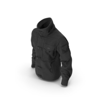 Black SWAT Jacket Black PNG & PSD Images