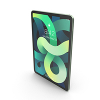 Apple iPad Air 4 2020 Green PNG & PSD Images