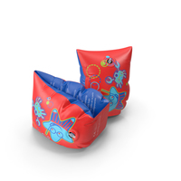 Colorful Swimming Float Armbands PNG & PSD Images