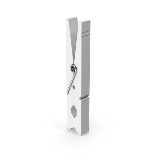 Clothes Pegs White PNG & PSD Images