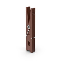 Clothes Pegs Brown PNG & PSD Images