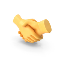 Handshake Gesture Emoji PNG & PSD Images
