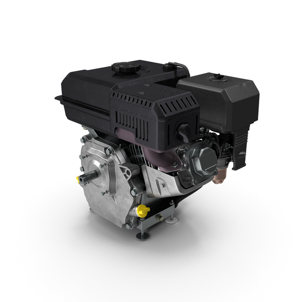 Horizontal Shaft Gas Engine PNG & PSD Images