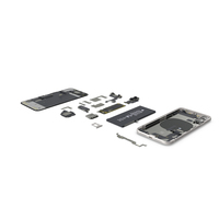 iPhone 11 Fully Disassembled PNG & PSD Images