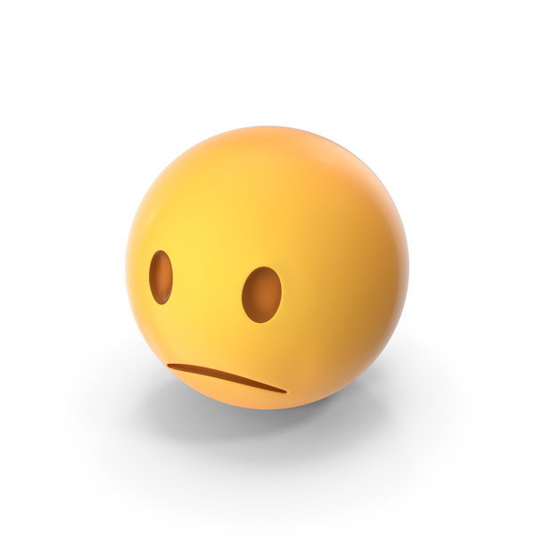 Unhappy Emoji PNG & PSD Images
