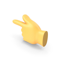 Backhand Index Pointing Left Emoji PNG & PSD Images