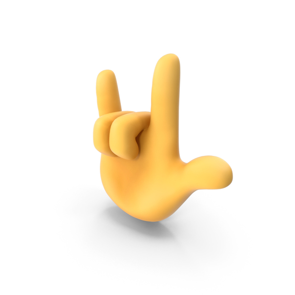 I Love You Sign Language Emoji