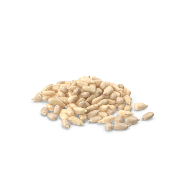 Peeled Sunflower Seeds Pile PNG & PSD Images