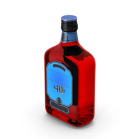 Rum Bottle 40 vol PNG & PSD Images