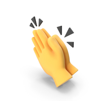 Clapping Hands Emoji PNG & PSD Images