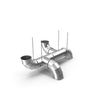 Air Ventilation Pipe System PNG & PSD Images