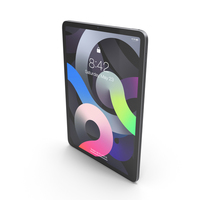 Apple iPad Air 4 2020 Space Gray PNG & PSD Images
