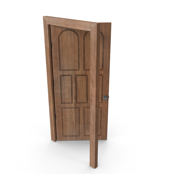 Door Open Cherry Wood Old Png Images Psds For Download Pixelsquid Sa