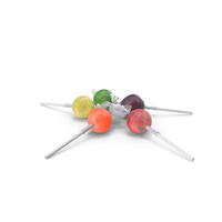 Small Pile of Wrapped Lollipops PNG & PSD Images