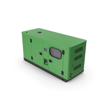 Diesel Generator Green PNG & PSD Images